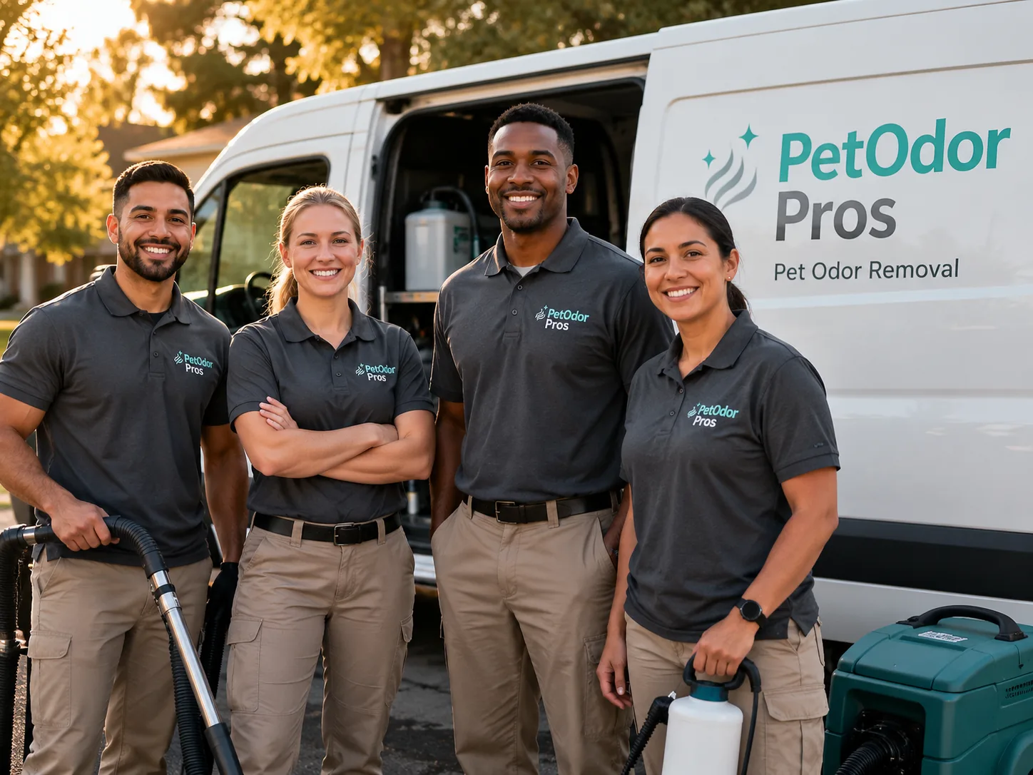 Pet Odor Removal team serving Hermitage, PA